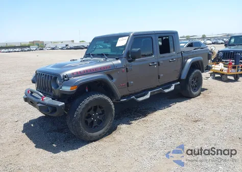 2020 Jeep Gladiator Rubicon 4X4 z USA, uszkodzony, nr VIN 1C6JJTBGXLL145117